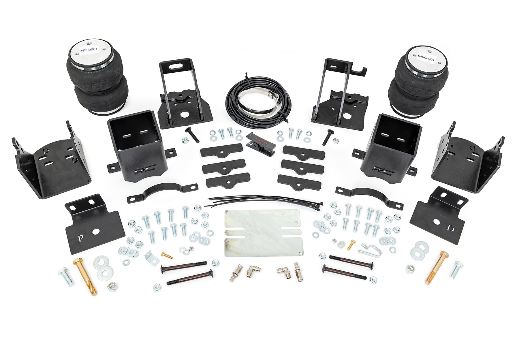 Rough Country Air Spring Kit 3-6β³ Lifts Ford F-250/F-350 Super Duty 4WD (2005-2016)