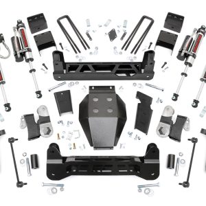 Rough Country 5 Inch Lift Kit NTD Vertex Shocks w/ Overloads Chevy/GMC 2500HD/3500HD (20-26)