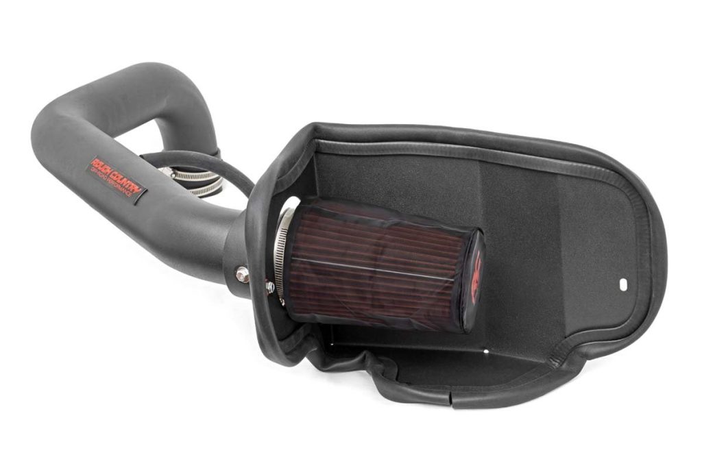 Rough Country Cold Air Intake Kit 4.0L Pre Filter Jeep Wrangler TJ 4WD (1997-2006)