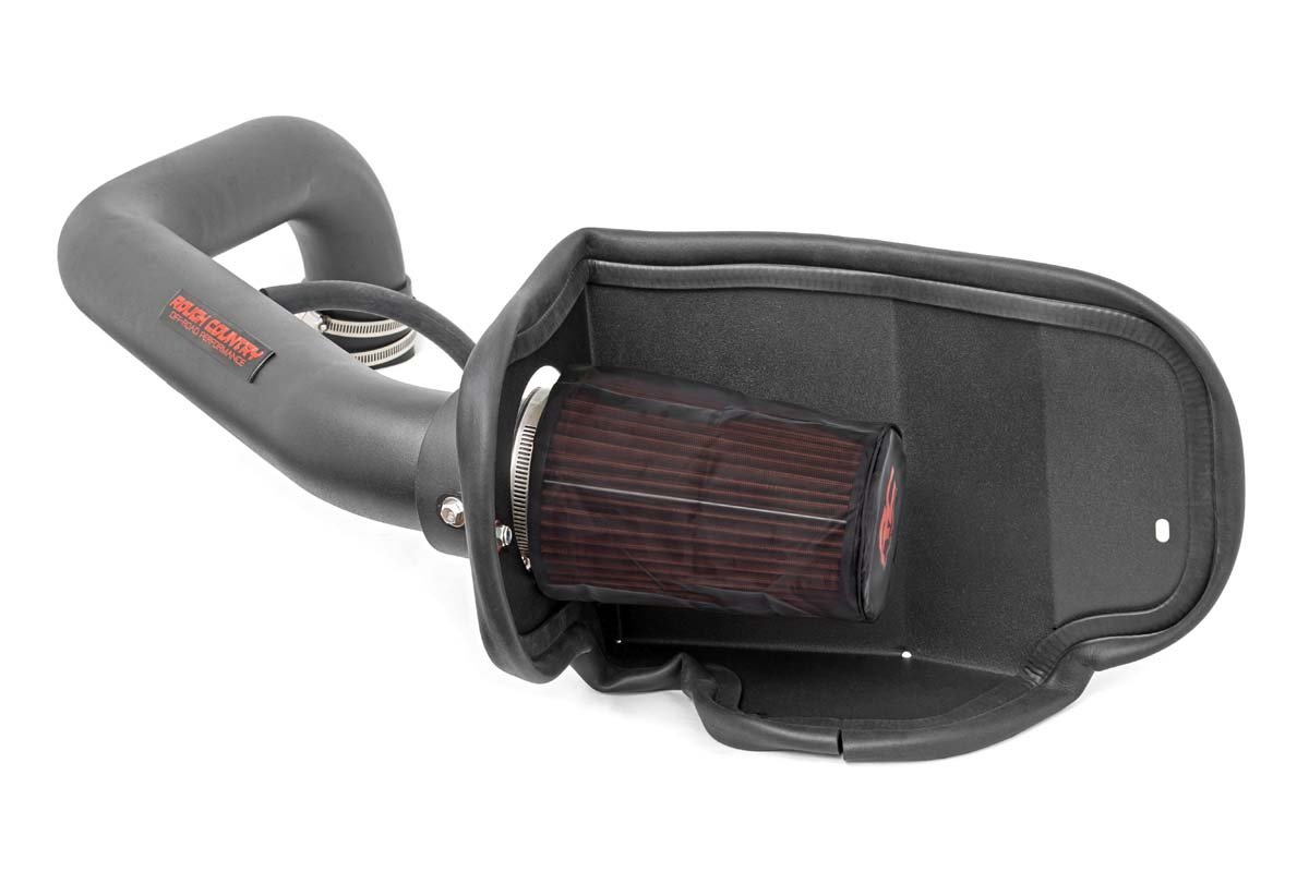Rough Country Cold Air Intake Kit 4.0L Pre Filter Jeep Wrangler TJ 4WD (1997-2006)