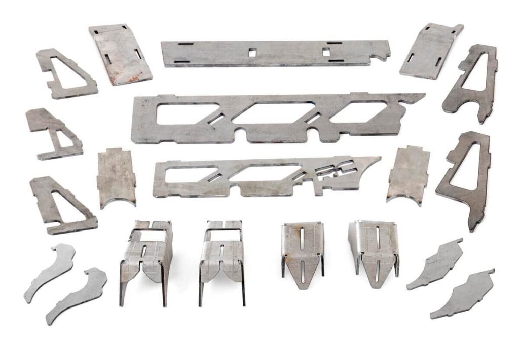 Rough Country Axle Truss and C-Gusset Combo Dana 30 Jeep Wrangler JK/Wrangler Unlimited (07-18)
