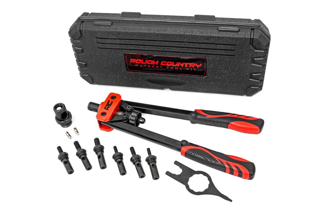 Rough Country Nutsert Toolkit β 10 Piece System W/Quick Change Mandrel Set