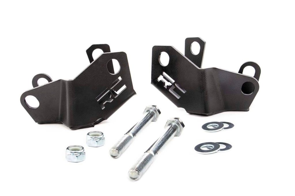 Rough Country Lower Control Arm Skid Kit Rear Jeep Wrangler JL (18-26)/Wrangler Unlimited (18-26)