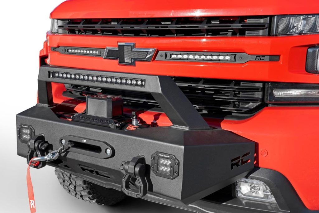 Rough Country EXO Winch Mount Kit Chevy Silverado 1500 2WD/4WD (2019-2022)