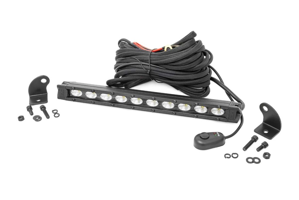 Rough Country 10 Inch Black Series LED Light Bar Slim Line