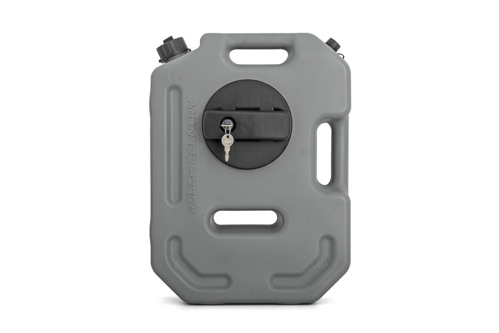 Rough Country 10L Fluid Container w/ Locker – Gray