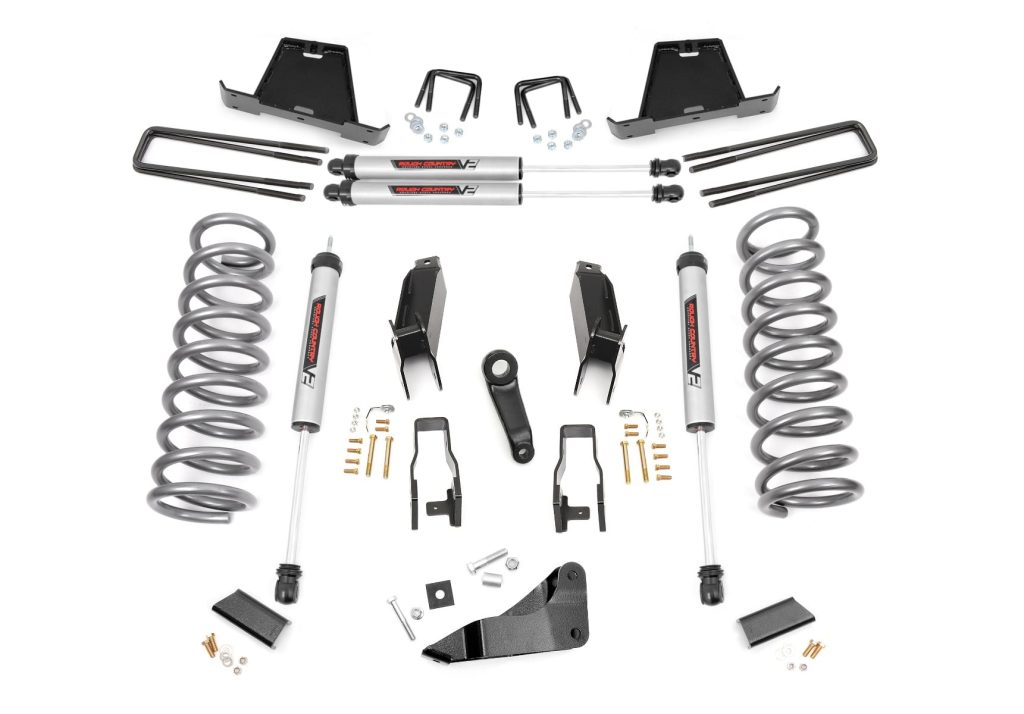Rough Country 5 Inch Lift Kit V2 Ram 2500 Mega Cab (11-13)/3500 (11-12) 4WD