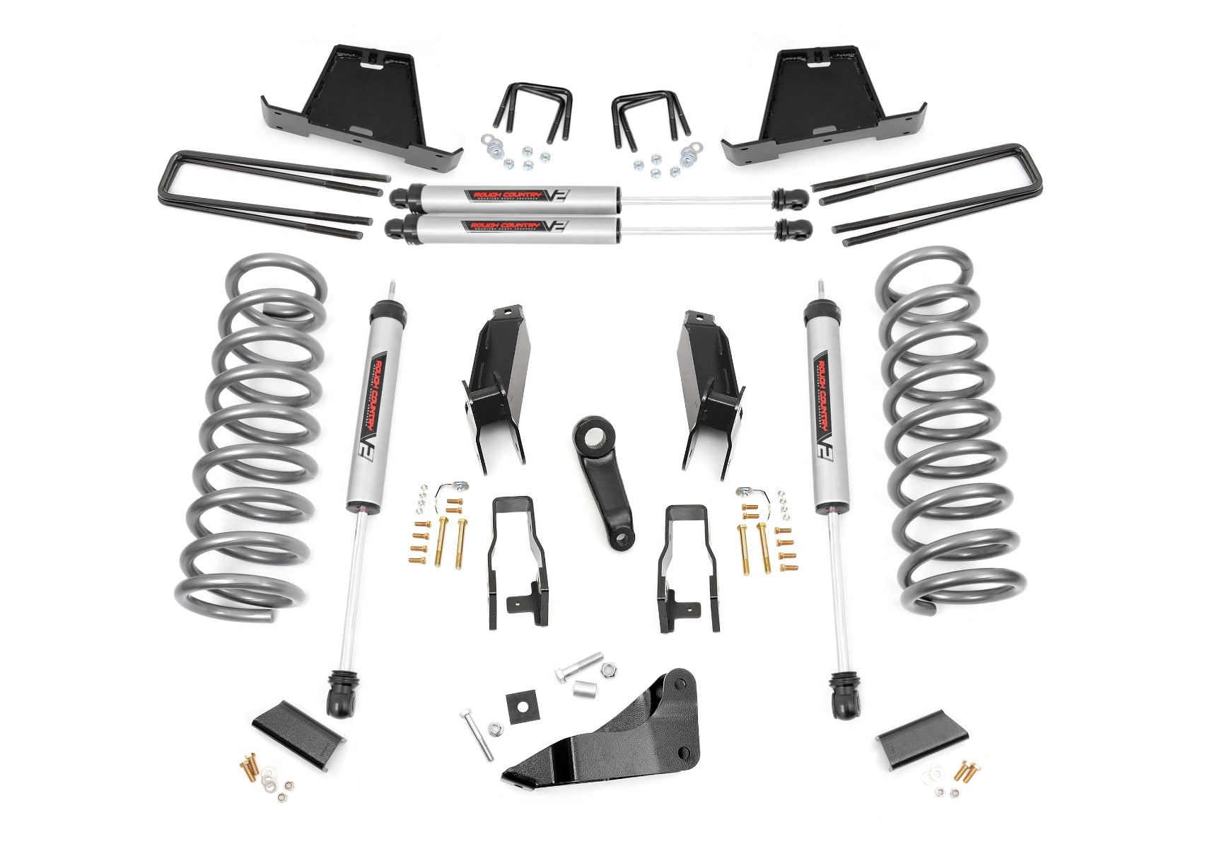 Rough Country 5 Inch Lift Kit V2 Ram 2500 Mega Cab (11-13)/3500 (11-12) 4WD