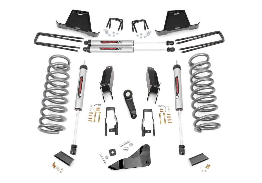 Rough Country 5 Inch Lift Kit V2 Ram 2500 Mega Cab (11-13)/3500 (11-12) 4WD