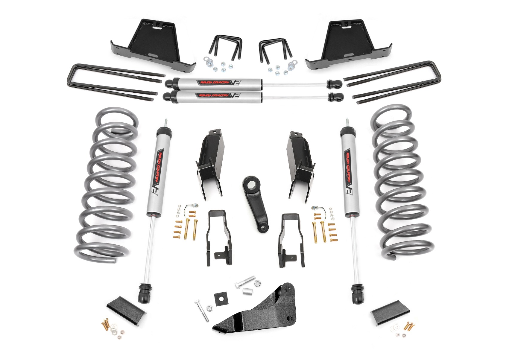 Rough Country 5 Inch Lift Kit V2 Ram 2500 Mega Cab (11-13)/3500 (11-12) 4WD
