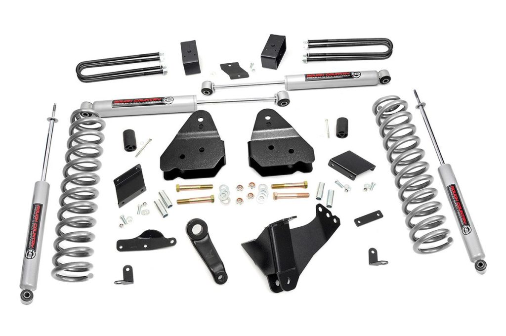 Rough Country 4.5 Inch Lift Kit No OVLD Ford F-250 Super Duty 4WD (2011-2014)