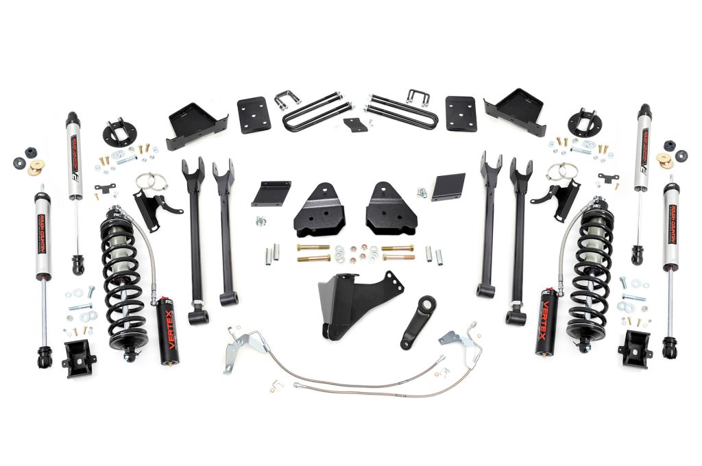 Rough Country 6 Inch Lift Kit 4 Link OVLD C/O V2 Ford F-250 Super Duty (15-16)