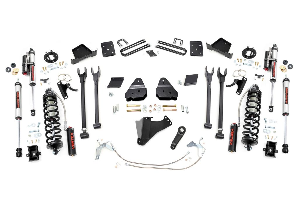 Rough Country 6 Inch Lift Kit 4 Link OVLD C/O Vertex Ford F-250 Super Duty (15-16)
