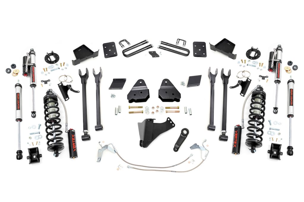 Rough Country 6 Inch Lift Kit 4-Link OVLD C/O Vertex Ford F-250 Super Duty (11-14)