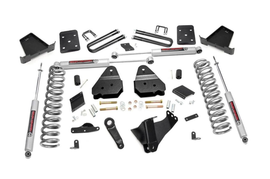 Rough Country 4.5 Inch Lift Kit No OVLD Ford F-250 Super Duty 4WD (2015-2016)