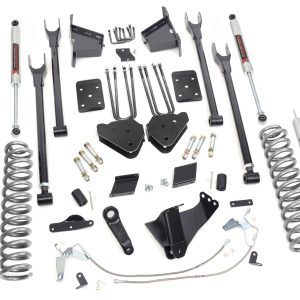 Rough Country 6 Inch Lift Kit 4-Link No OVLD M1 Ford F-250 Super Duty 4WD (15-16)
