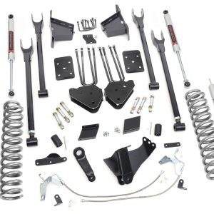 Rough Country 6 Inch Lift Kit 4-Link OVLD M1 Ford F-250 Super Duty 4WD (2011-2014)
