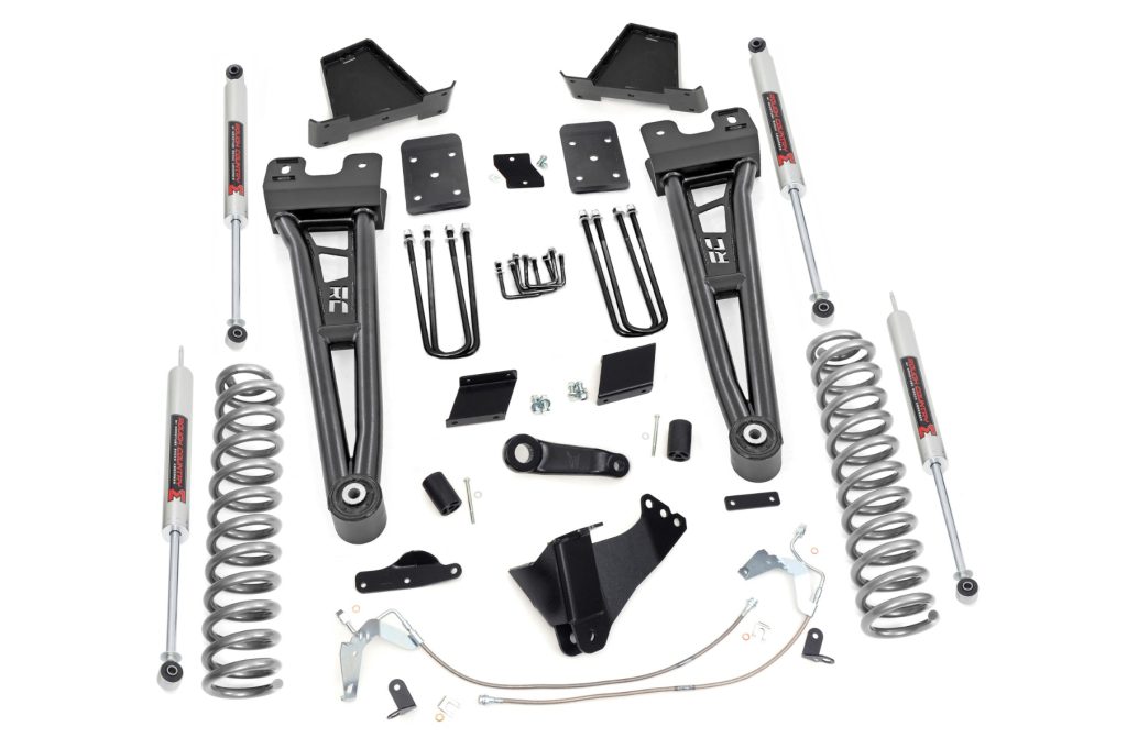 Rough Country 6 Inch Lift Kit Diesel Radius Arm M1 Ford F-250 Super Duty 4WD (11-14)