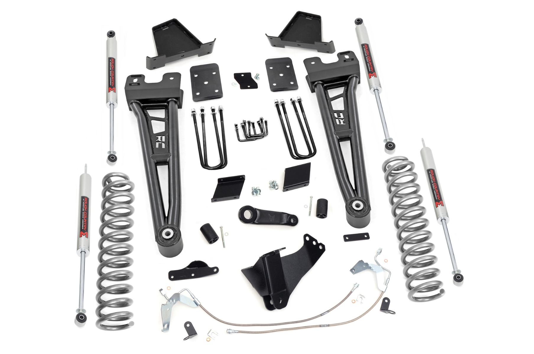 Rough Country 6 Inch Lift Kit Diesel Radius Arm M1 Ford F-250 Super Duty 4WD (11-14)