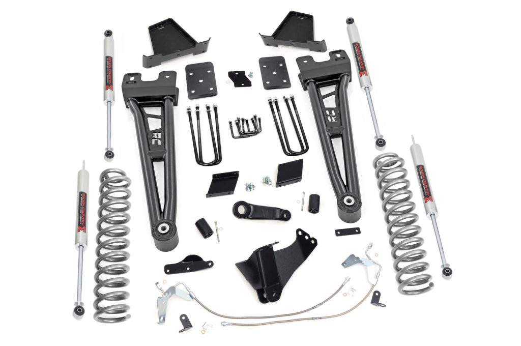 Rough Country 6 Inch Lift Kit Diesel Radius Arm M1 Ford F-250 Super Duty 4WD (15-16)