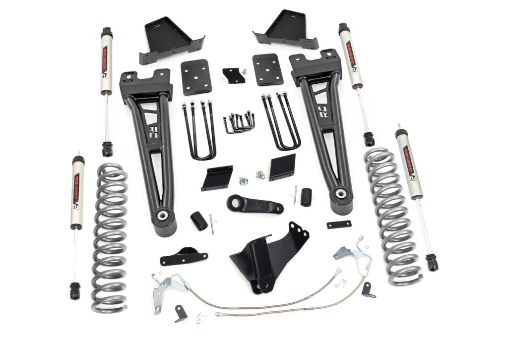 Rough Country 6 Inch Lift Kit Diesel Radius Arm V2 Ford F-250 Super Duty 4WD (11-14)
