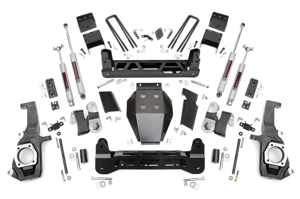 Rough Country 5 Inch Lift Kit NTD Chevy/GMC 2500HD/3500HD (11-19)