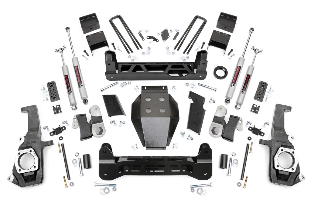Rough Country 7.5 Inch Lift Kit NTD Chevy/GMC 2500HD/3500HD (11-19)