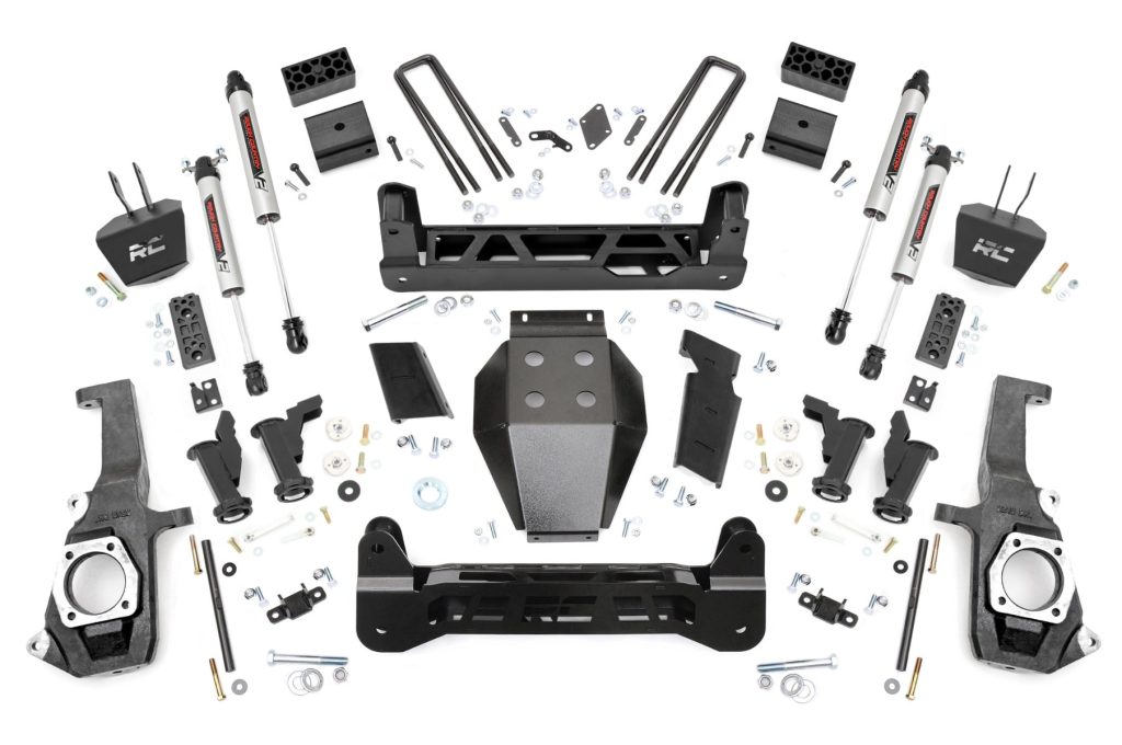 Rough Country 5 Inch Lift Kit Torsion Drop V2 Chevy/GMC 2500HD/3500HD (11-19)