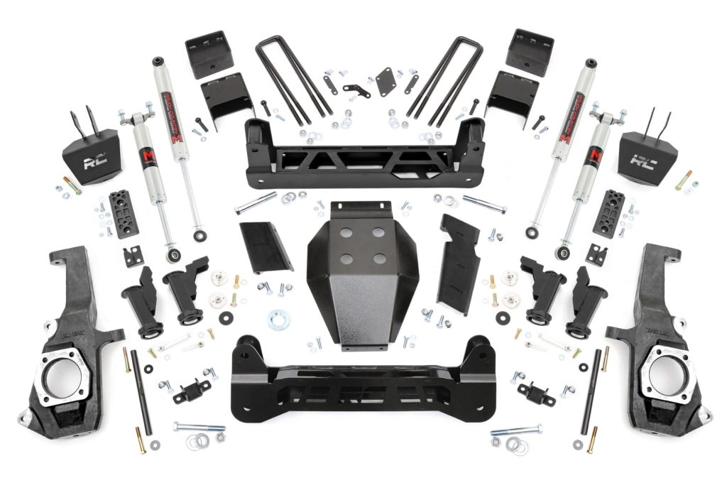 Rough Country 7.5 Inch Lift Kit Torsion Drop M1 Chevy/GMC 2500HD/3500HD (11-19)