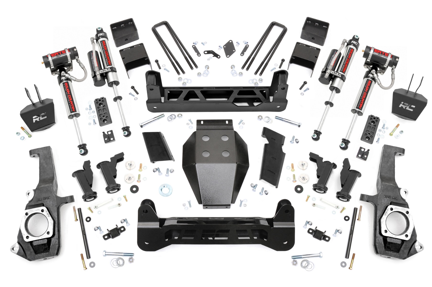 Rough Country 7.5 Inch Lift Kit Torsion Drop Vertex Chevy/GMC 2500HD/3500HD (11-19)
