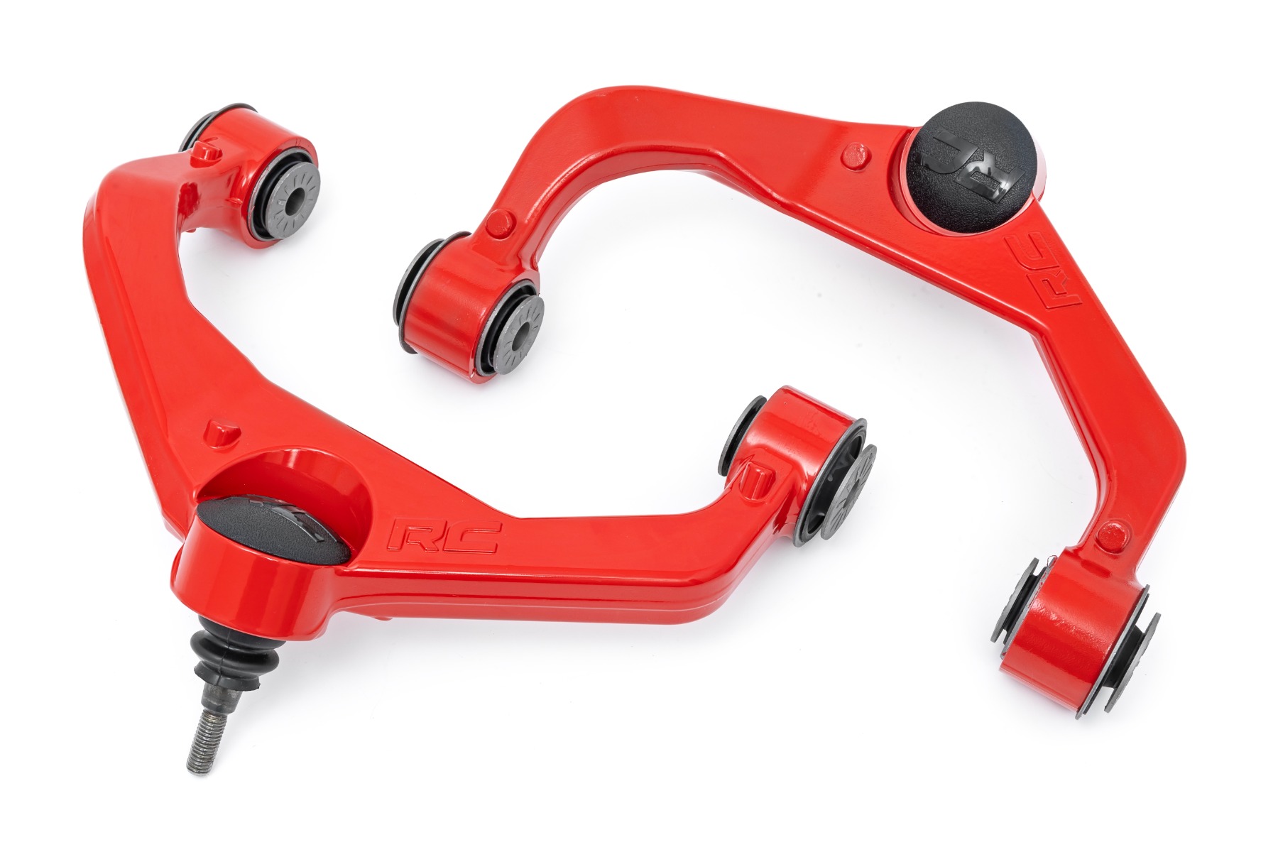 Rough Country Red Forged Upper Control Arms 3.5 Inch Lift Chevy/GMC 2500HD/3500HD (11-19)
