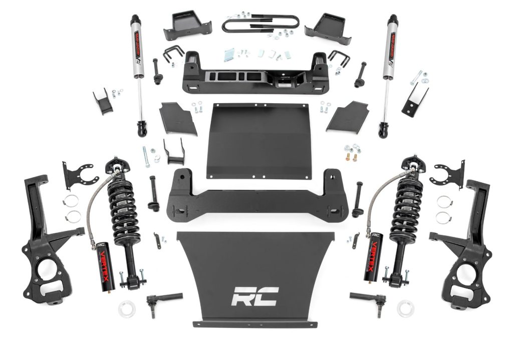 Rough Country 6 Inch Lift Kit Vertex/V2 Chevy Silverado 1500 4WD (2025-2026)