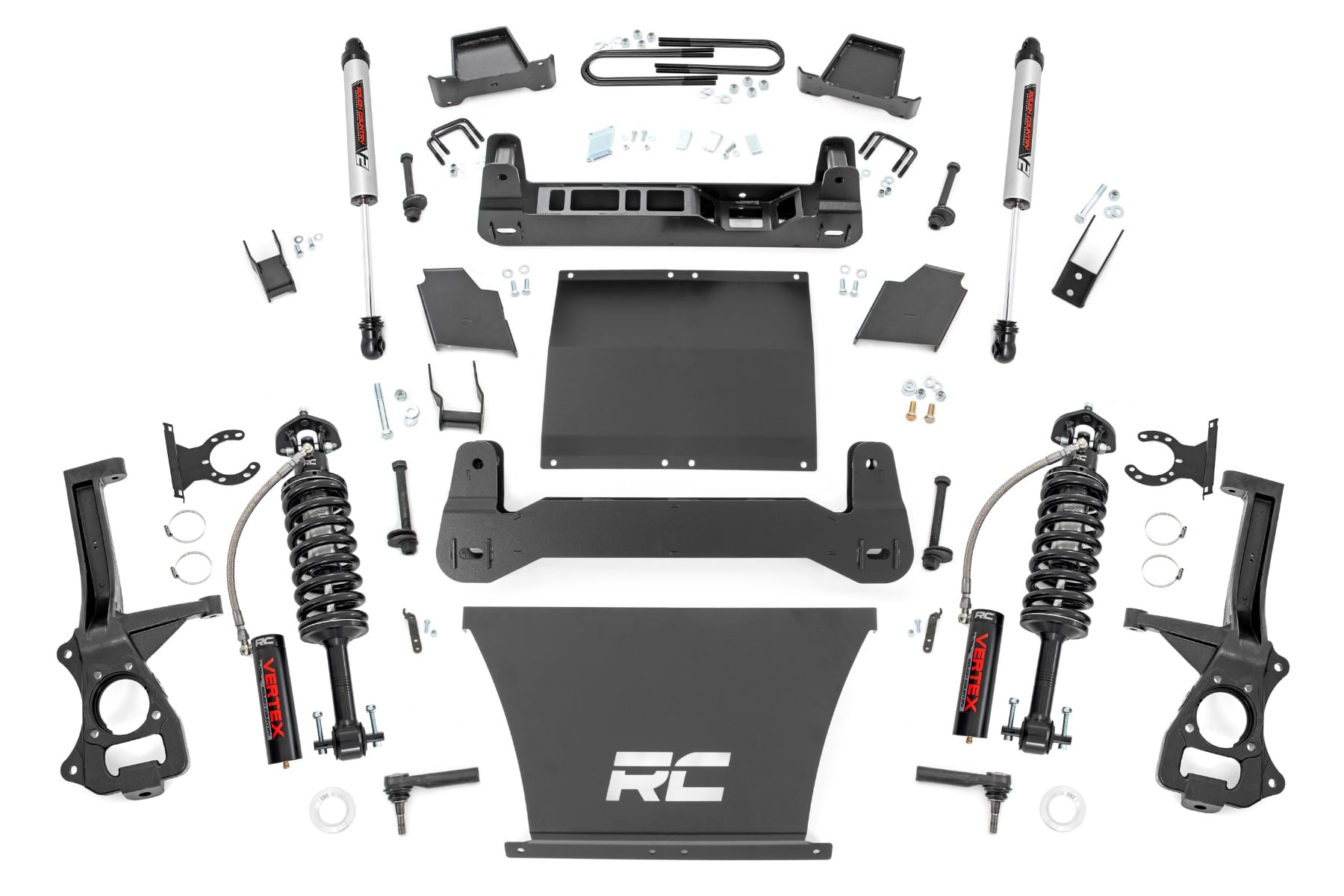 Rough Country 6 Inch Lift Kit Vertex/V2 Chevy Silverado 1500 4WD (2025-2026)