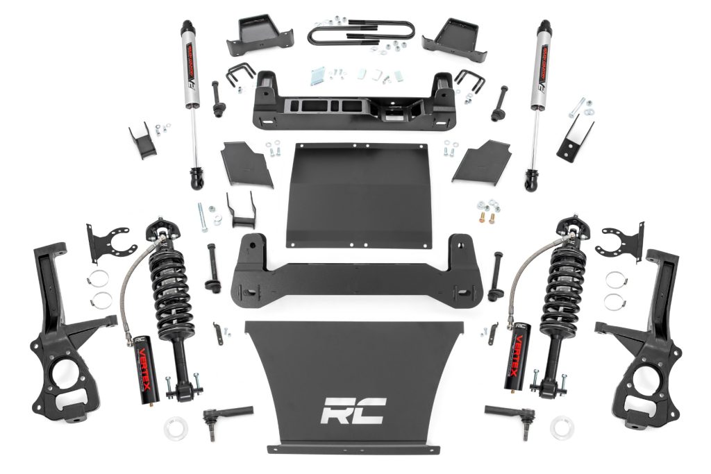 Rough Country 4 Inch Lift Kit AT4/Trailboss Vertex/V2 Chevy/GMC 1500 (25-26)