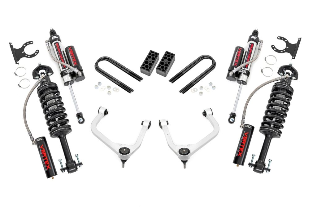 Rough Country 3.5 Inch Lift Kit Vertex Chevy Silverado 1500 2WD/4WD (2025-2026)