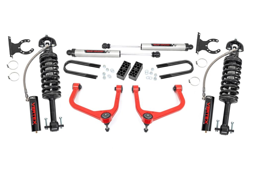 Rough Country 3.5 Inch Lift Kit Vertex/V2 Chevy Silverado 1500 2WD/4WD (2025-2026)
