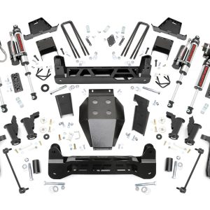 Rough Country 7 Inch Lift Kit Torsion Drop Vertex w/ Overloads Chevy/GMC 2500HD/3500HD (20-26)