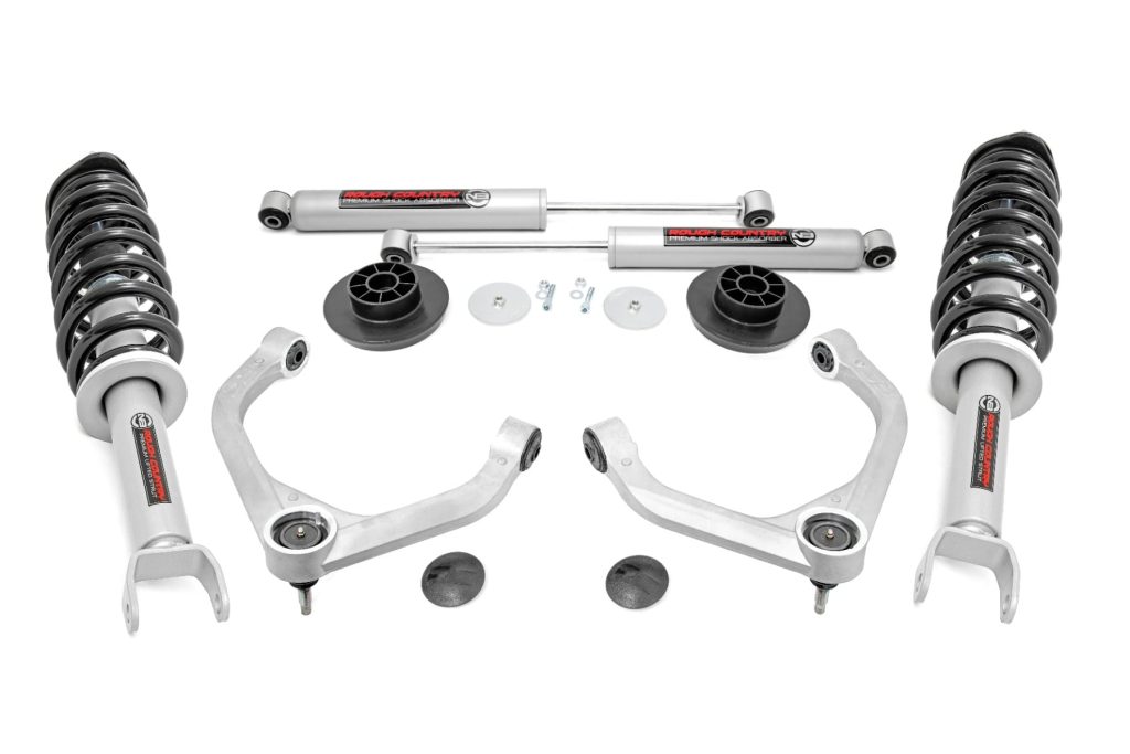 Rough Country 3 Inch Lift Kit N3 Struts/Shocks Ram 1500 4WD (2012-2018 & Classic)