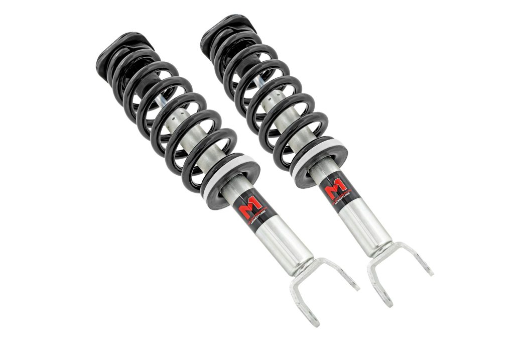 Rough Country M1 Loaded Strut Pair 3 Inch Ram 1500 4WD (2012-2018 & Classic)