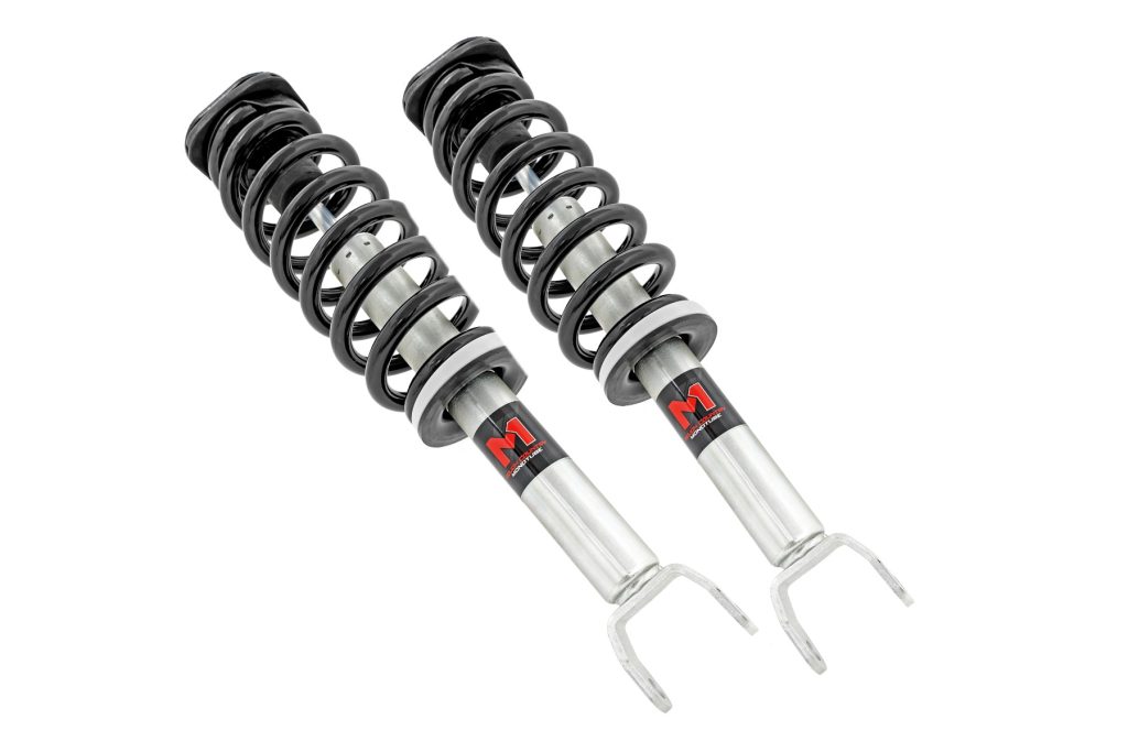 Rough Country M1 Loaded Strut Pair 4 Inch Ram 1500 4WD (2012-2018 & Classic)