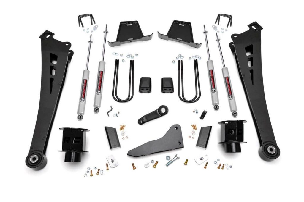 Rough Country 5 Inch Lift Kit Non-Dually Ram 3500 4WD (2013-2015)