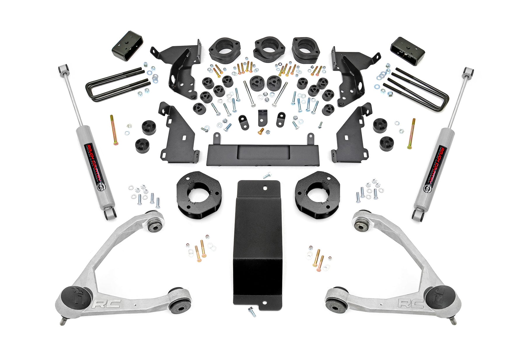Rough Country 4.75 Inch Lift Kit Combo Chevy/GMC 1500 4WD (14-15)