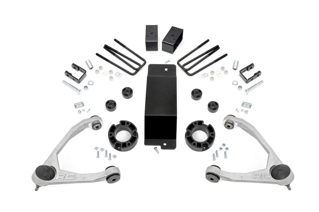 Rough Country 3.5 Inch Lift Kit Mag-ride Alu/Cast Steel GMC Sierra 1500 Denali (14-16)