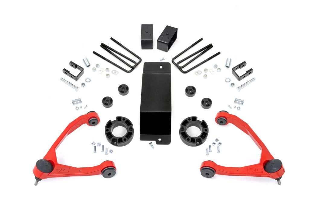 Rough Country 3.5 Inch Lift Kit Mag-ride Alu/Cast Steel GMC Sierra 1500 Denali (14-16)