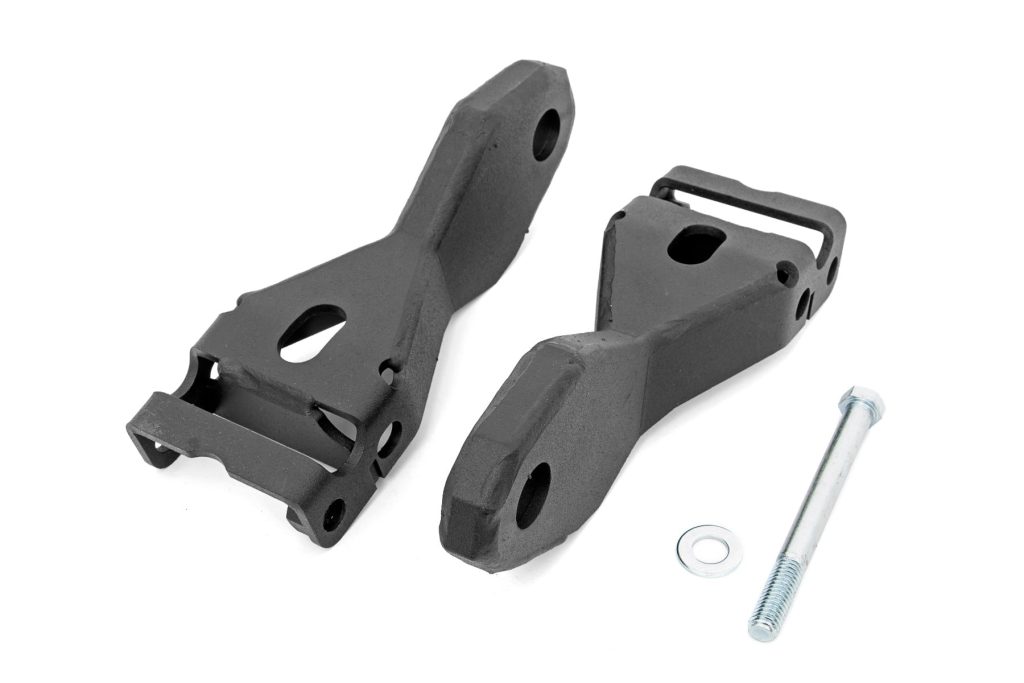 Rough Country Tow Hook Brackets Chevy Silverado 1500 2WD/4WD (2014-2018 & Classic)