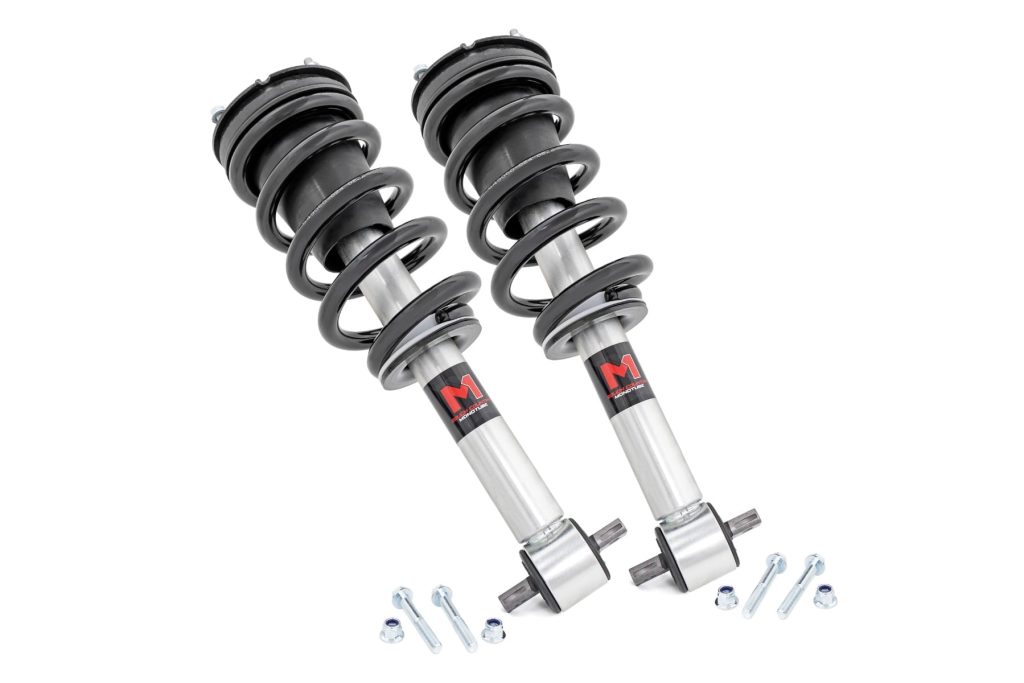 Rough Country M1 Loaded Strut Pair 3.5in Chevy/GMC 1500 Truck & SUV (07-14)