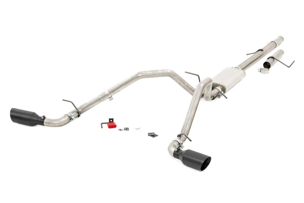 Rough Country Performance Cat-Back Exhaust Stainless 4.8L/5.3L Chevy/GMC 1500 (09-13)