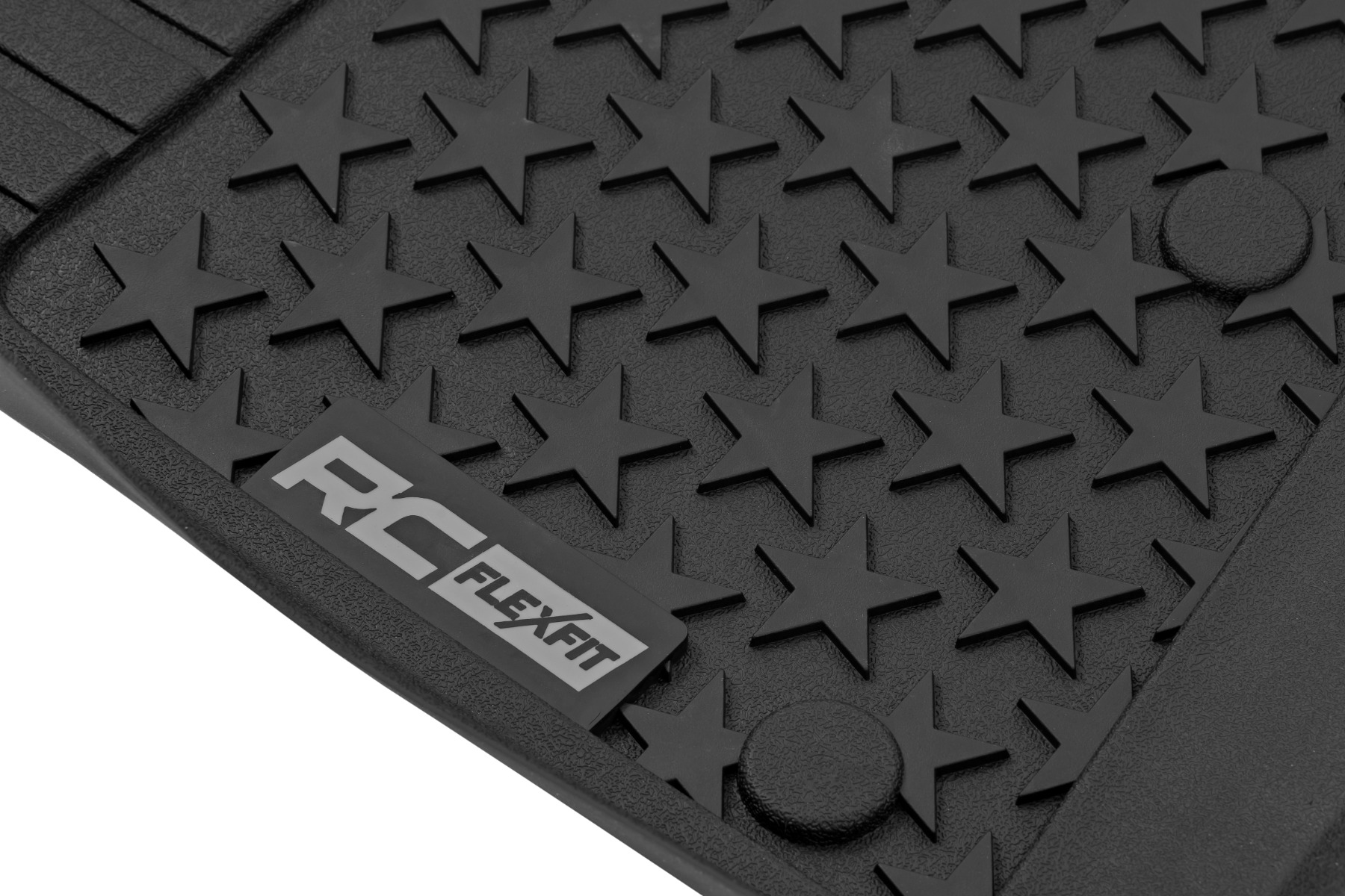 Rough Country Floor Mats FR & RR 4 Door Jeep Wrangler Unlimited 4WD (2014-2018)