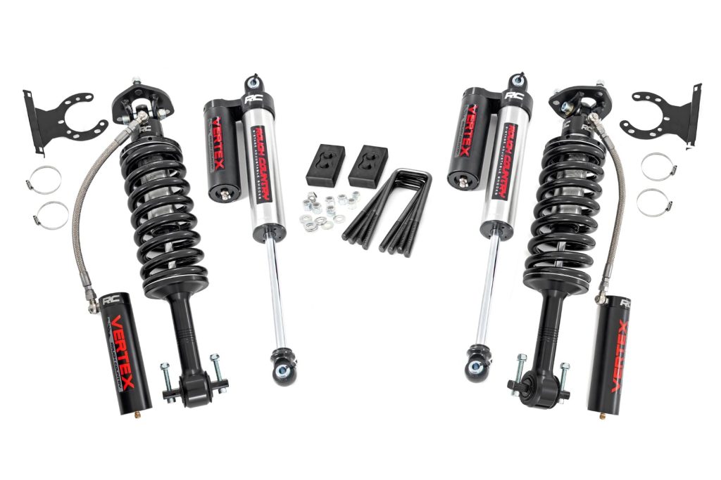 Rough Country 2 Inch Lift Kit Vertex Ford F-150 4WD (2021-2026)