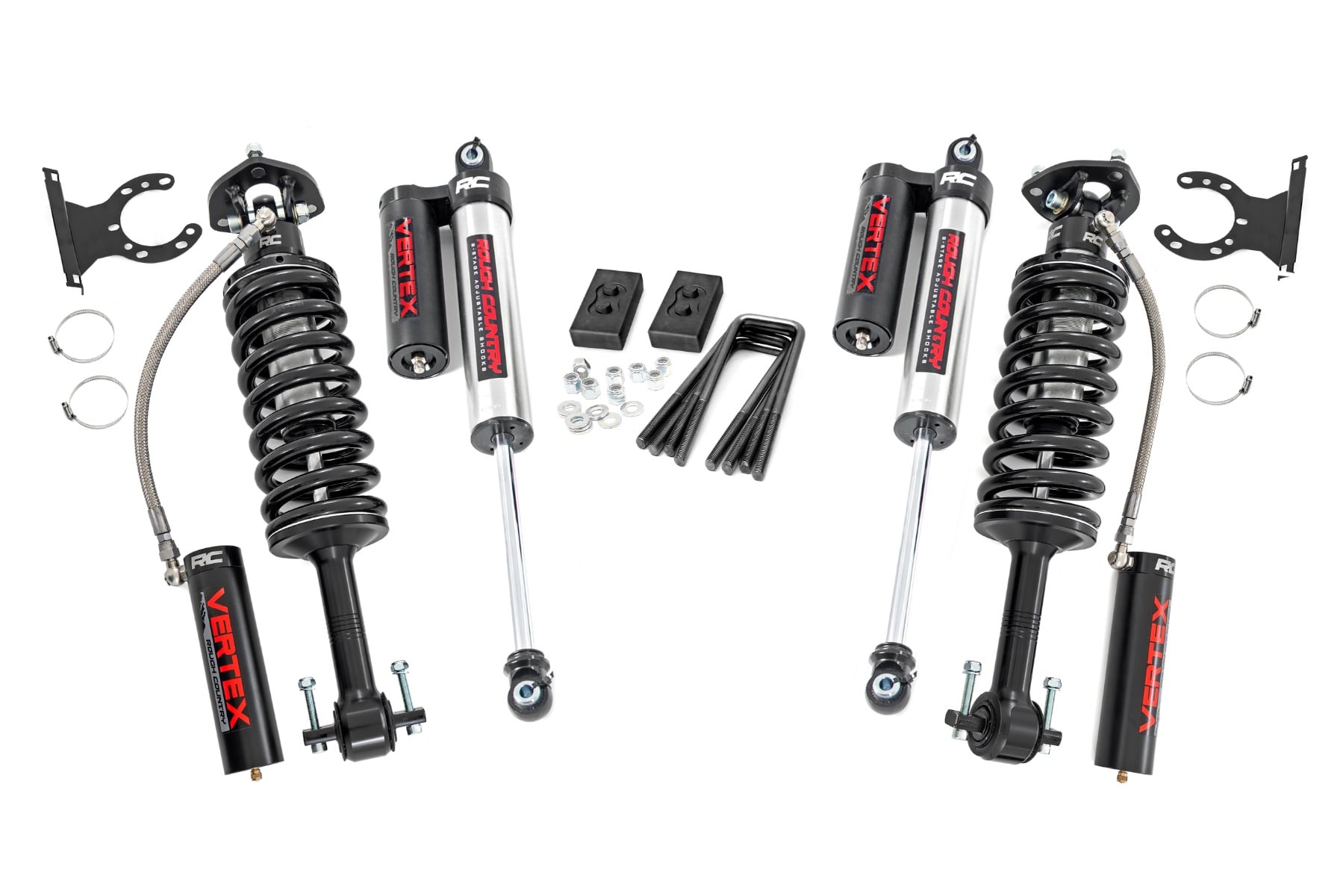 Rough Country 2 Inch Lift Kit Vertex Ford F-150 4WD (2021-2026)